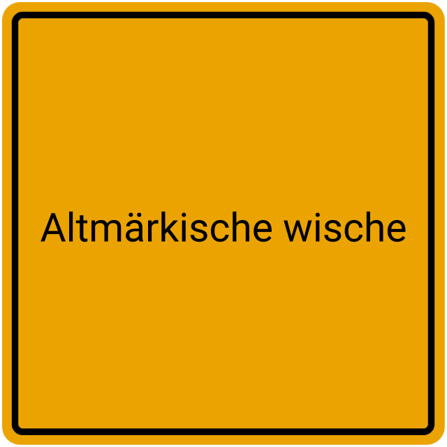 Meldebestätigung Altmärkische Wische